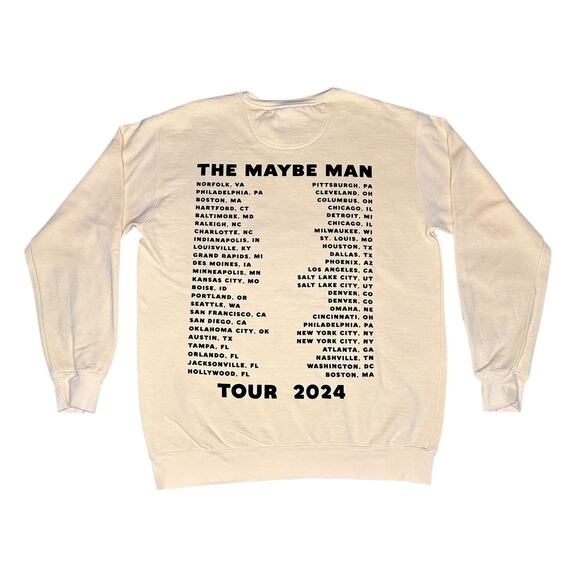 AJR Brothers The Maybe Men Tour 2024 Crewneck Sweatshirt - Picture 2 of 5